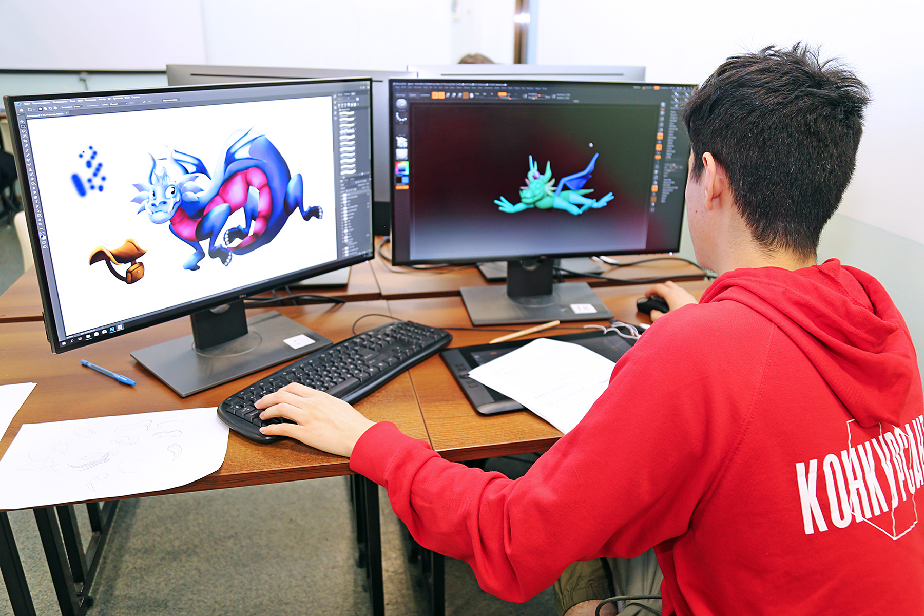 Создатели драконов: компетенция «3D моделирование для компьютерных игр» чемпионата «Молодые профессионалы» во ВГУЭС Создатели драконов: компетенция «3D моделирование для компьютерных игр» чемпионата «Молодые профессионалы» во ВГУЭС