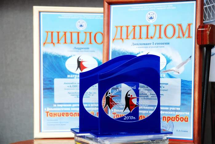 Творческие коллективы ВГУЭС получили награды в конкурсе «Танцевальный прибой»!
