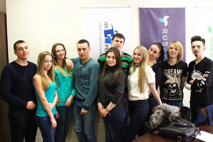 Рекламное агентство «ДВ Регион» продолжает делиться опытом со студентами Высшей школы телевидения ВГУЭС