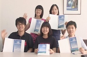 Certificates awarding to exchange students