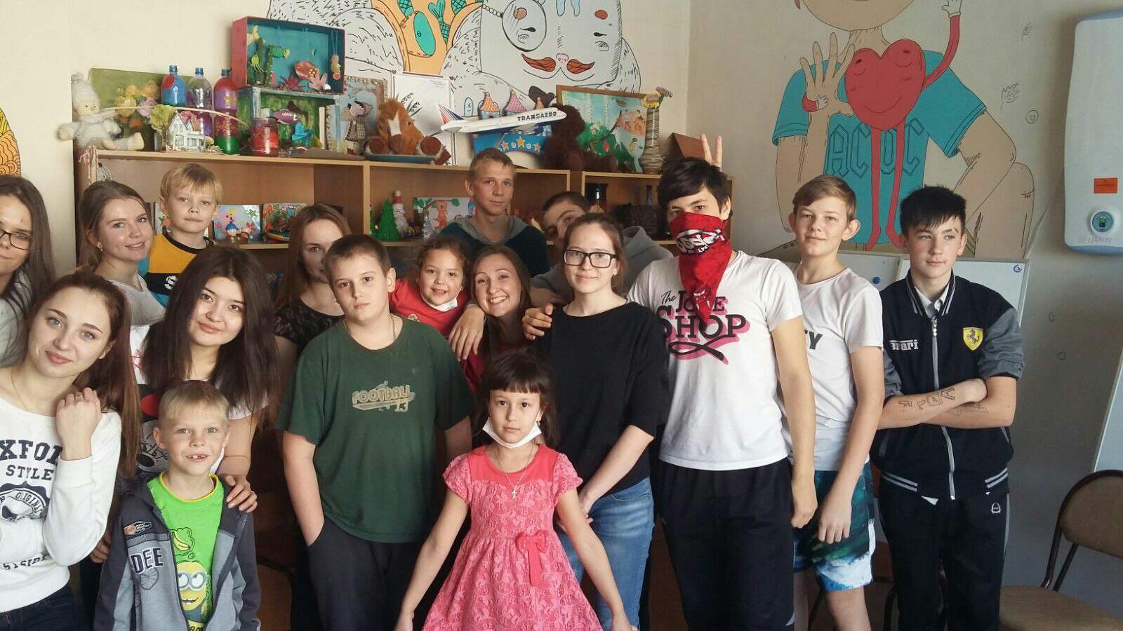 Волонтеры ВГУЭС посетили Приморский краевой детский онкогематологический центр