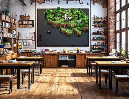 Написание программы по Minecraft на 32 урока для 5-6 классов для школы программирования Байт Ленд