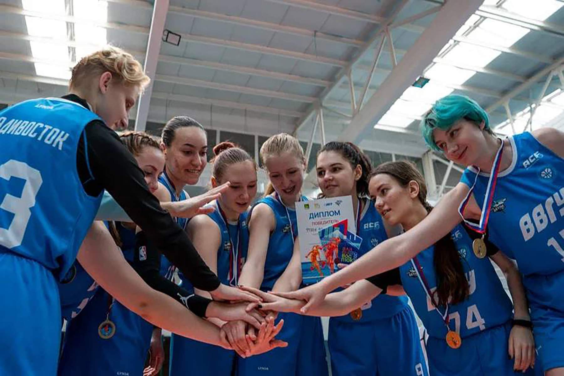 Спортсменки ВВГУ выиграли Кубок «Молодежной столицы по баскетболу»