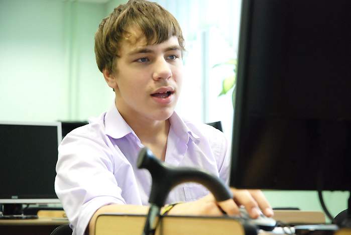 Дети-инвалиды научились в университете интернет-общению