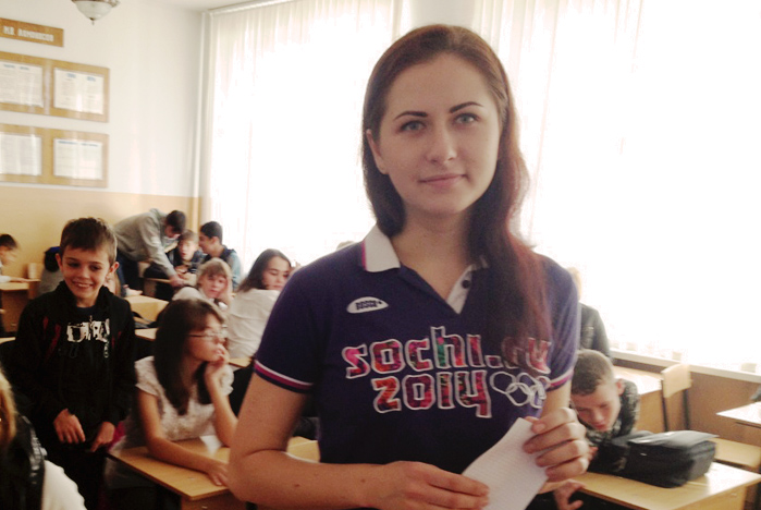 Волонтеры ВГУЭС рассказывают школьникам Владивостока про олимпийские ценности Волонтеры ВГУЭС рассказывают школьникам Владивостока про олимпийские ценности